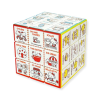小禮堂 Sanrio大集合 魔術方塊 3x3 (彩色生活款)