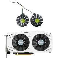 87MM PLD09210S12HH T129215SU Graphics Card Fan for ASUS GTX 1060 1070 RX 480 Dual RX57 Expedition GPU Heat Sink Fan