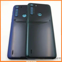 For Motorola Moto One Fusion XT2073-2 Back Battery Cover Rear Panel Door Housing Case Repair Parts