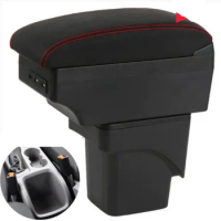 For Ford Focus Armrest Box Ford Focus 2 Universal Car Central Armrest Storage Box modification accessories
