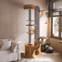 F&G Cat Tree Cat Condo, Wooden Cat Condo, Wooden Material, Can Choose Style, Cat Toy, Large Size 190