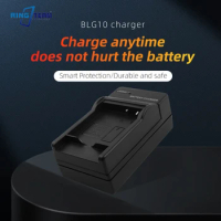 DMW-BLG10 AC Battery Charger for Panasonic DMW BLG10 BLE9 BLG10E Lumix DMC-GF6 GX7 GX80 GX85 GX7 Mark II DMW-BLE9 Charger