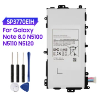 Tablet Battery SP3770E1H For Samsung N5100 N5120 Galaxy Note 8.0 N5110 Replacement Batteries Capacity 4600mAh