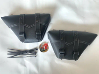 PROMO - SIDE BAG TAS SAMPING MOTOR KLASIK CUSTOM JAPSTYLE COVER BOK TAS MURAH