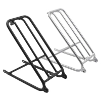 for Brompton Folding Bike Standard Rack for Brompton Standard Rear Rack Bicycle Shelf Accessories-Black