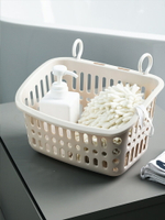 可掛式收納籃家用塑料廚房浴室框掛籃衛生間壁掛置物洗澡筐小籃子