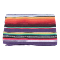 Mexican Tablecloth for Mexican Party Wedding Decorations, Mexican Saltillo Serape Blanket Bed Blanket Outdoor Table Cover Table