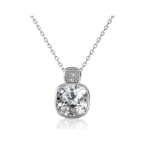Leontine Pendant - kalung lapis emas kristal premium mewah berkilau kristal her jewellery