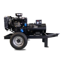 Ricardo 15/20/24kw trailer genset mobile generator set alternator generator generators