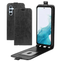 For Samsung Galaxy A54 5G Flip Vertical Leather Case Book Shockproof Full Cover for Samsung A54 A14 A24 A34 A52 Phone Funda Bags