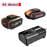Worx 20V Battery 2.0Ah 4.0Ah, WORX Charger