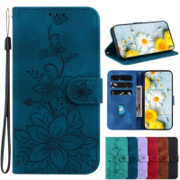 Stand Flip Wallet Case for Xiaomi Poco M6 PRO 5G 4G M4 Pro M3 Pro m2 Pro Leather Protect Cover