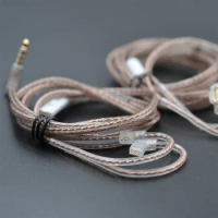 KZ Headphone Cord High-Purity Copper Cube Mixed Upgrade Cable Earphone Wire Original Replacement EDX Pro/ZS10 Pro X Headset Wire