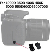 New Battery Door Rubber Cover For Canon EOS 450D 500D 550D 600D 650D 700D 1000D Digital Camera Repair Part