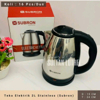 Teko Elektrik 2L Stainless (Subron)