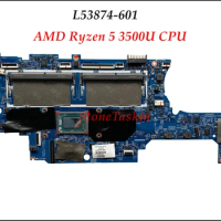 High quality L53874-001 for HP Envy X360 15M-DS0011DX 15Z-DS000 AMD Ryzen 5 3500U CPU Motherboard Laptop Motherboards Tested