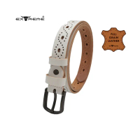 (RB546-7R-10R) 25mm Extreme Woman Leather Belt I Italy Leather I Cow Leather I Fashion Accessories G
