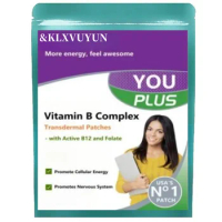 B-Complex #12 - Vitamin B Complex with Active B12 and Folate - Transdermal Patches Made in USA