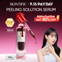 [Smooth Skin] SKINTIFIC 12% AHA BHA PHA LHA Peeling Solution Serum 30ml Anti-Pores&Acnes&Blackheads