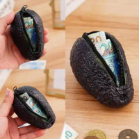 Cartoon Avocado Coin Purse Storage Bag Avocado Coin Purse Cute Aguacate Hass With Zipper Birthday Gi