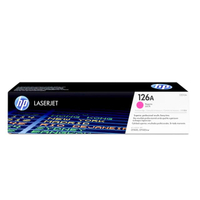 HP ตลับหมึกโทนเนอร์ Toner Cartridge รุ่น 126A (CE313A) สีแดงอมม่วง Magenta