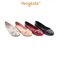 YONGKIDZ EZZY SEPATU FLATSHOES ANAK PEREMPUAN OL-LHF80130-BE 34 HITAM