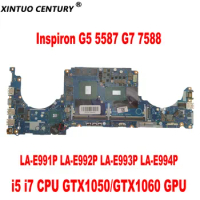 LA-E991P LA-E992P LA-E993P LA-E994P is suitable for DELL Inspiron G5 5587 G7 7588 laptop motherboard i5 i7 CPU GTX1050/1060 GPU