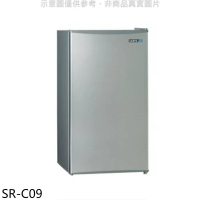聲寶【SR-C09】95公升單門冰箱(無安裝)(7-11商品卡200元)