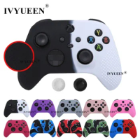 IVYUEEN Anti Slip for XBox Series X S XSX XSS Core Controller Protective Skin Silicone Case Grip Gamepad MixColor Cover