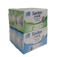 Savlon沙威隆草本皂 天然茶樹精油/天然松木精華 100gX3入售 憨吉小舖