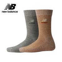 【NEW BALANCE】舒適棉質襪二入組_LAS33562AS2_中性_灰色/棕色
