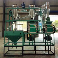 Wheat atta chakki milling flour mill plant rice grinder machine for grinding grain seed dry spice grinder