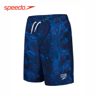 Speedo速比濤兒童沙灘褲男童復仇者聯名休閑速干可下水青少年五分游泳褲