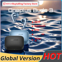 Original Global Version Oneplus Buds 3 BT 5.3 Bluetooth TWS Earphone 49dB Active Noise Cancelling Wireless Headphone