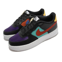 【NIKE 耐吉】休閒鞋 Air Force 1 LV8 GS 大童 NBA WNBA 女鞋 黑紅 彩(DN4178-001)