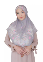 Hijab Wanita Cantik.com Hijabwanitacantik - Instan Baiti Emily | Hijab Instan | Jilbab Instan Varian Cocoa Grey