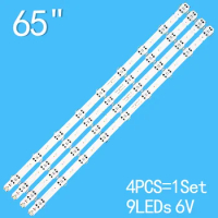 713mm LED Backlight Strip For SSC_65UK63_9LED_SVL650AS48A95_REV1.0 for 65UK6200 65UK6300 65UK6400 65