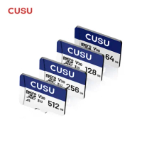 CUSU Memory Card 256GB 64GB 512GB U3 V30 4K Microsd TF 128gb SD Card Memory Flash Card for Phone/Computer