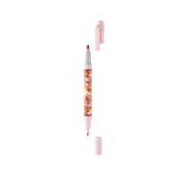 Pentel飛龍 雙頭螢光筆(SLW11PFL)-粉彩粉紅