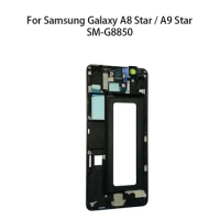Front Frame Bezel Plate Housing Repair Parts For Samsung Galaxy A8 Star / A9 Star / G8850