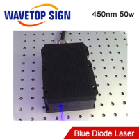 WaveTopSign Blue Diode Laser Module 450nm 40W 50W 80W for Laser Cutting and Engraving Machine