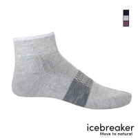 【Icebreaker】女 短筒薄毛圈多功能運動襪(IB105127/戶外機能襪/羊毛襪/短襪/登山健行/旅行)