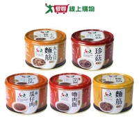 飯友牌-KA罐頭系列(珍菇/大土豆麵筋/嚕肉飯/素瓜仔肉/麵筋)(170G*3/組)【愛買】