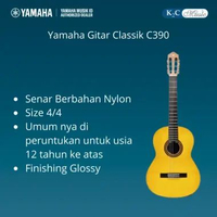 Yamaha Gitar Classic C390