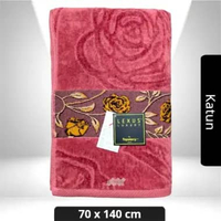 Handuk Mandi Lexus Luxury Dewasa 70x140 by Toyo Terry Premium Tebal Anti Jamur Termurah Rose