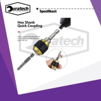 Mata Bor Quick Change Adaptor Hexshank 6mm Adapter Converter Hex Shank Keyless Drill Chuck Quick Cha