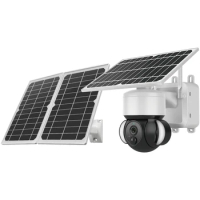 Power Dream Solar Power CCTV Camera System Outdoor Wireless Outdoor Surveillance System with Solar-Powered CCTV Camera
