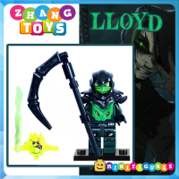Đồ chơi xếp hình Ninjago Evil Lloyd POSESSED LLOYD DARK GREEN NINJA NINJAGO SEASON 5 Minifigures Jin