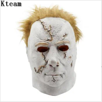 Hot Sale Halloween Carniaval Character Scary Movie Theme Face Mask Movie Cosplay Latex Michael Myers Mask Full Face Head Mask