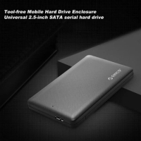 ORICO USB3.0 External Hard Drive Case SATA Solid State SSD Hard Drive Case 2.5 Inch Mobile Hard Disk Box For Laptop PC